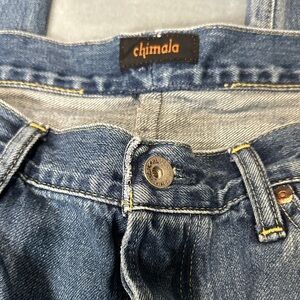 Chimala Women's High Rise Buttonfly Distressed Jeans Size 30 Made in Japan